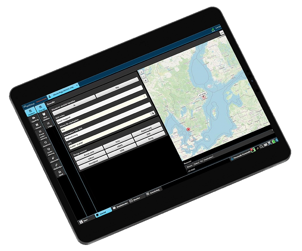 MobiMed 5 screen shot map