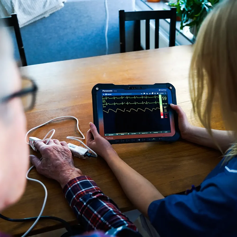 Primary care monitoring at home