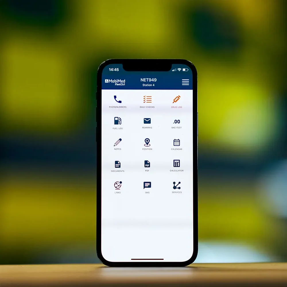 FleetCtrl app Mobile MobiMed