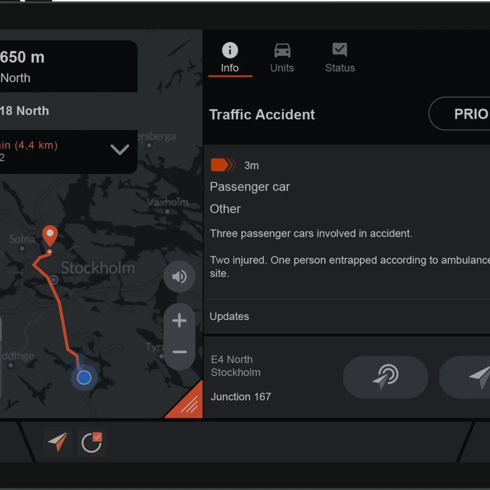 enRoute incident management ortivus