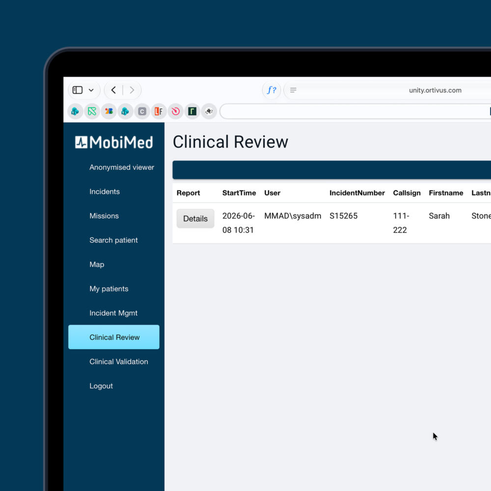 MobiMed Clinical Review website